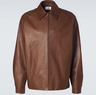 The Row Chaqueta Mount de piel