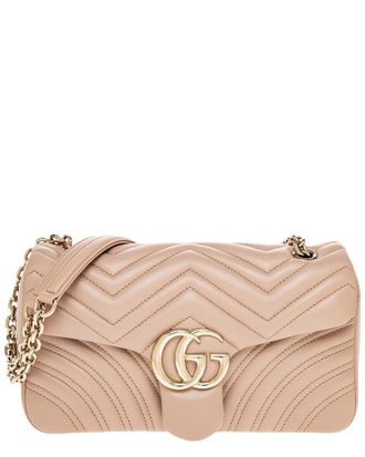 Gucci Gg Marmont Medium Leather Shoulder Bag