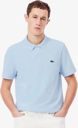 Lacoste Mens Lacoste Short Sleeved Mens Polo Shirt - Rill T01 - Blue - Size: 42