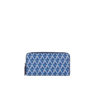 Lancaster PM Ikon Organizer Portemonnee - Dames - Accessoires - Blauw - Maat: ONE Size Vinyl