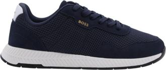 HUGO BOSS Titanium_Runn_Mebisd Sneakers - Heren - Sneakers - Blauw - 45 EU - Schoenen