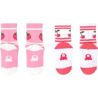 Huxbaby 2Pk Girls Sport Sock in Multi at Nordstrom, Size 12-24M Au