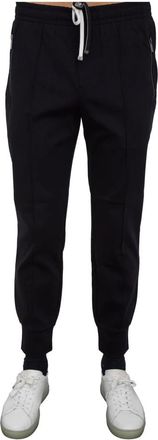 Emporio Armani Broeken, Heren, Blauw, S, Katoen, Blauwe Broek Stijlvol Modieus Trendy