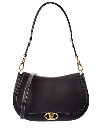 Valentino Vlogo Signature Leather Shoulder Bag