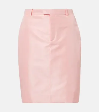 Gucci Faille pencil skirt