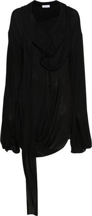 Acne Studios A20681 900-Black - women - Polyester/Viscose - 38