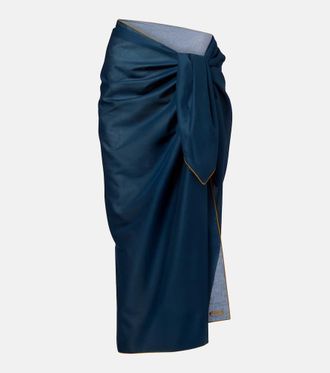 Eres Cabine cotton beach cover-up