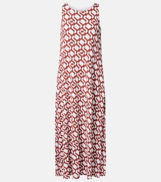Max Mara Vestido midi Paste estampado
