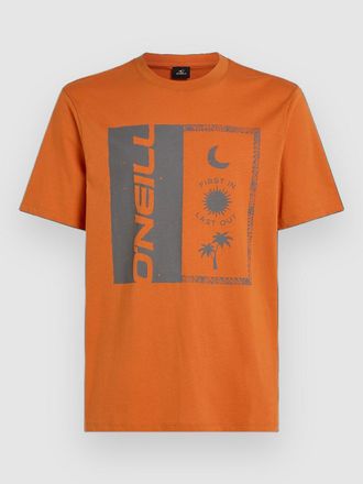 O'Neill Front Print T-Shirt orange