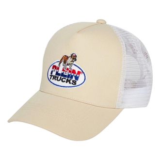 Philipp Plein Baseball Cap - unisex - Petten - Beige - ONE Size - Katoen - Accessoires