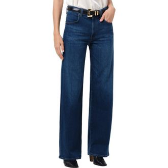 Citizens Of Humanity Annina High Waist Wide Leg Jeans in Pierre Indigo at Nordstrom, Size 27