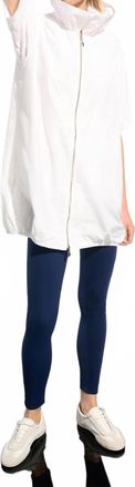 Joseph Ribkoff Sleeveless Memory Cocoon Vest With Shirred Collar In Vanilla