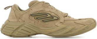 Balenciaga Beige Suede Monday Sneakers