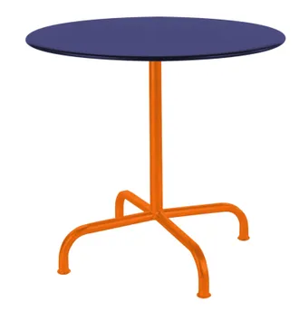 Schubiger M&ouml;bel Metall-Tisch Rigi Rund