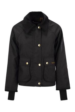 Barbour Beadnell Waxed Jacket With Crop Cut