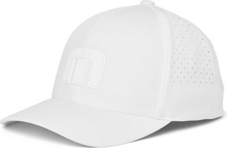 Travis Mathew Bahamas Tech Snapback Hat in White at Nordstrom, Size One Size Oz