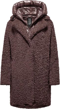 Bomboogie Odessa Overcoat - Dames - Parka Jassen - Bruin - XL - Leer - Jassen