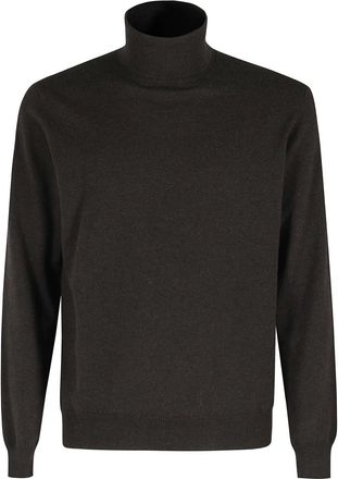 FILIPPO DE LAURENTIIS Truien & Vesten, Heren, Bruin, 2Xl, Wol, Dolcevita Lana Cashmere