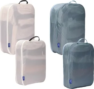 Thule Family Packing Cube Set in Pond Gray/White at Nordstrom