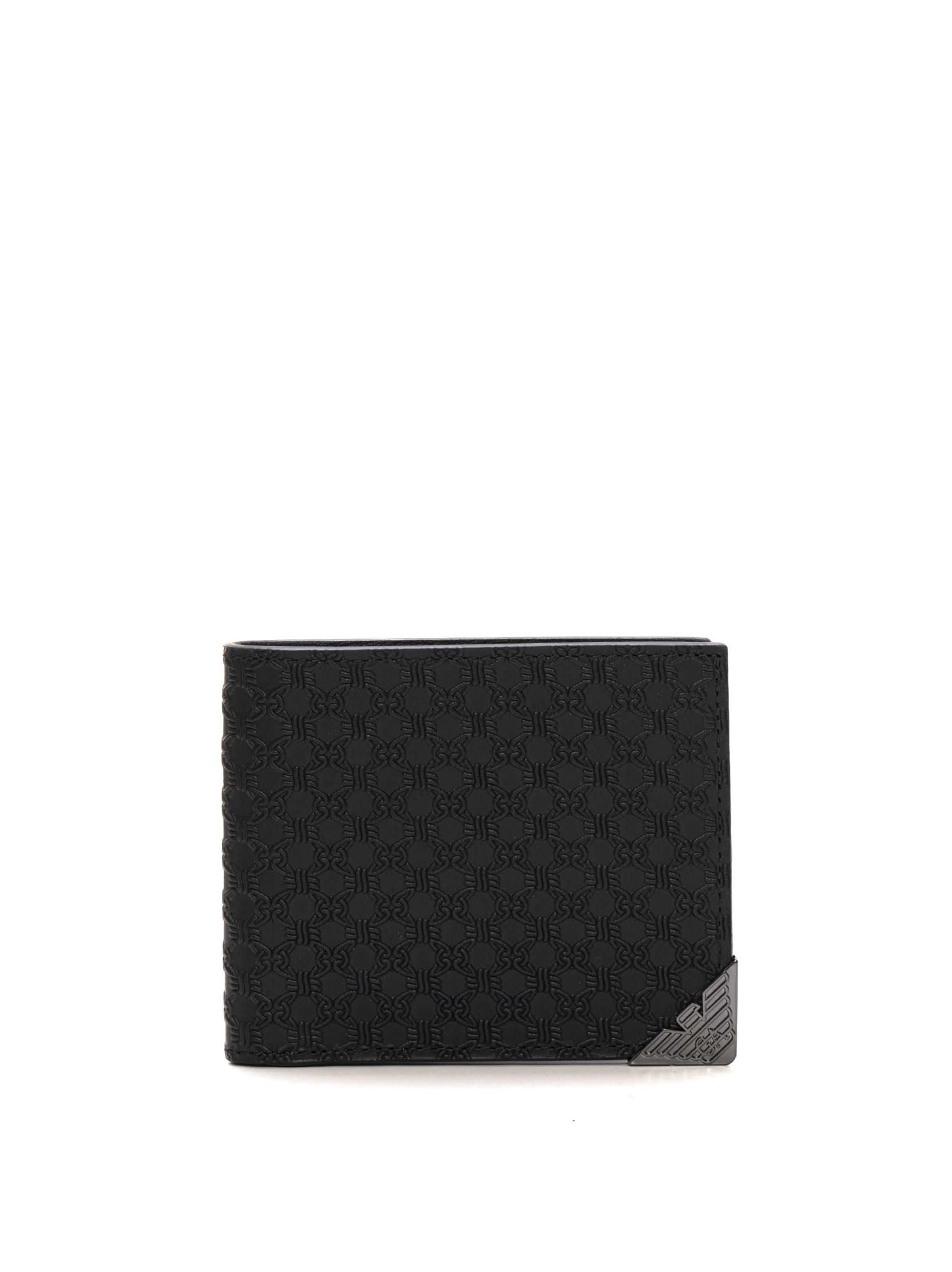 Officine Creative Portafoglio con zip Berge Nero da 413,00
