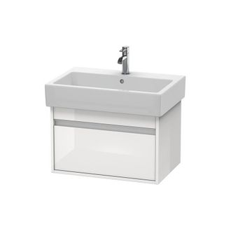 Duravit Duravit Ketho Tocador De Pared 6684, 1 Caj&oacute;n, 650mm, Para Vero, Color (frente/cuerpo): Decoraci&oacute;n Pino Plata - Kt668403131