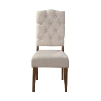 Alpine Furniture Newberry Set of 2 Side Chairs, Medium Brown