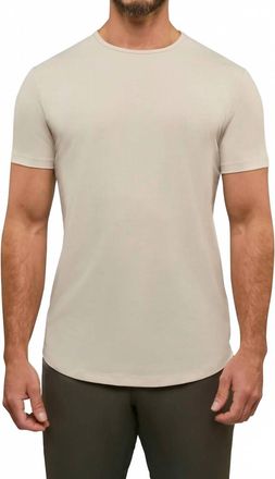 Cuts Cuts Curve-Hem Tee In Clay