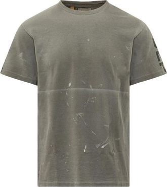Gallery Dept. Painted French Collector Tee - Heren - T-shirts - Groen - S - Katoen - Tops