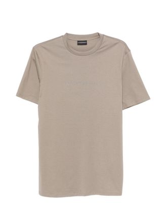 Emporio Armani Katoenen T-shirt met Emporio Armani-logo