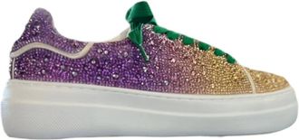 Corkys Footwear Womens LetS Party! Ombré Sneaker In Purple