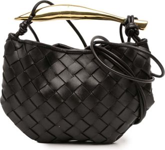 Bottega Veneta Pre-owned Bottega Veneta Baby Lambskin Intrecciato Sardine HK9NLIOH2ICP9OIA