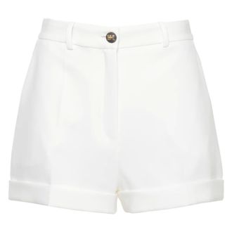 Elisabetta Franchi Donna, Pantaloncini, Bianco, L, new