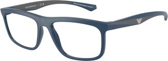 Emporio Armani Stijlvolle Bril Ea 3246 in Blauw - Heren - Brillen - Blauw - 53 MM - Accessoires