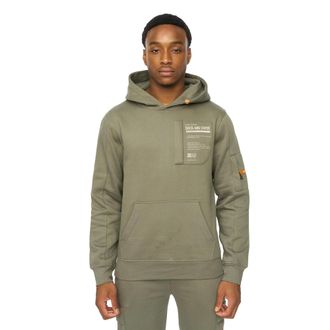 Duck and Cover Heren Adamsberg Hoodie (Donkergroen)