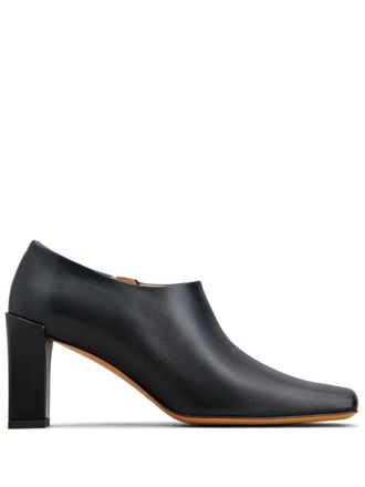 Tod's 85mm Laarzen met vierkante neus - Zwart