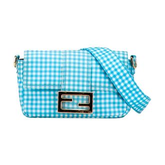 Fendi Pre-owned Schoudertas - Dames - Pre-owned - Blauw - Maat: ONE Size