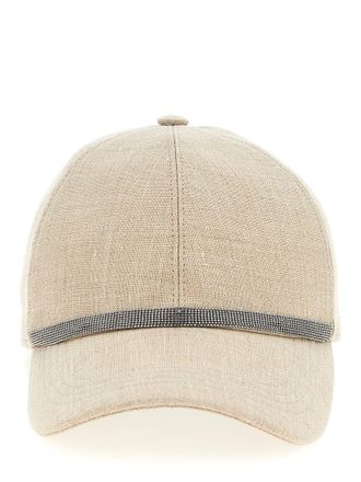 Brunello Cucinelli shiny Band Cap