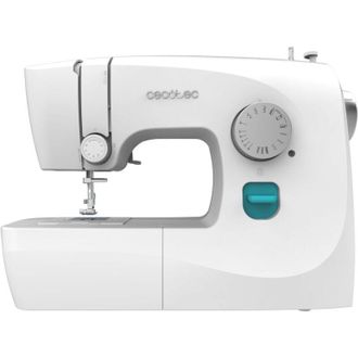 Cecotec M&aacute;quina De Coser, Compacta Y Port&aacute;til, 15 Puntadas, Principiantes, Bellecouture 1500, Ojal Manual En 4 Tiempos, Ojalador Regulable, Tensi&oacute;n Del Hilo A
