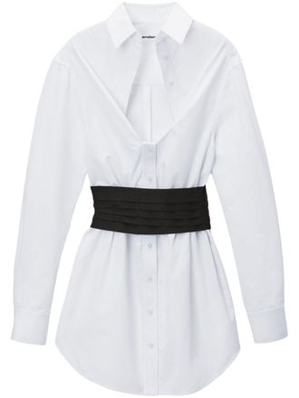 Alexander Wang Gedeconstrueerde jurk - Wit