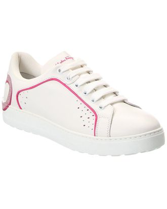 Ferragamo Manhattan Leather Sneaker