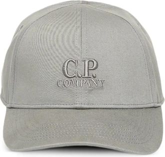 C.P. Company Cappello da baseball con logo - Grigio