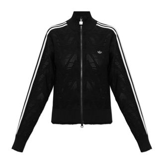 adidas Originals Adidas Originals, Zip-throughs, female, Black, Size: XL Firebird Tracktop