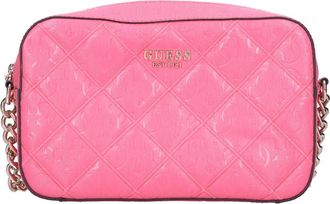 Guess Caddie Camera Bag - Dames - Schoudertassen - Roze - ONE Size - Leer - Tassen