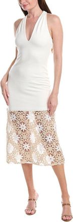 Adrianna Papell Scuba Midi Dress