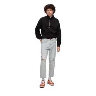 HUGO BOSS Hugo Herenjeans 340 Regular (Lichtblauw)