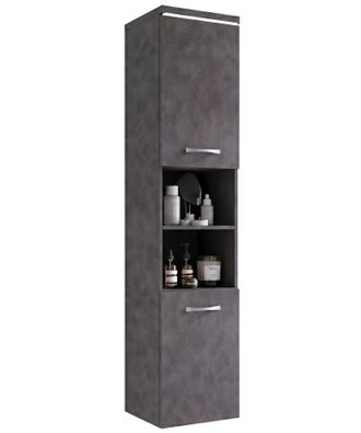 Badplaats Badplaats Columna De Ba&ntilde;o Paso 35 X 35 X 160 Cm - Gris Oscuro