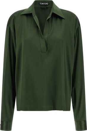 Tom Ford zijden poloshirt