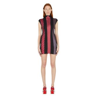 Prototypes Short Dresses, female, Multicolor, Size: L/XL Jersey Tie Dress