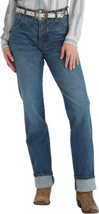 Cinch Womens Quinn Tapered Jeans In Medium Stone