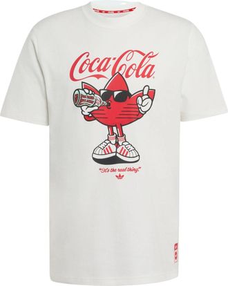 adidas x Coca-Cola Classic Sport Graphic Treffie T-Shirt Asia Sizing White KY2109